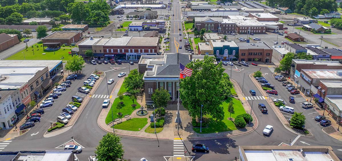 Haywood county downtown city hall