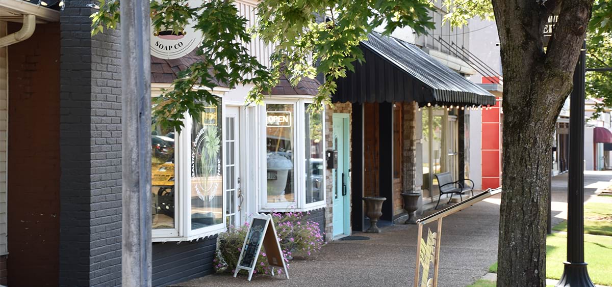 Mcnairy County downtown shops